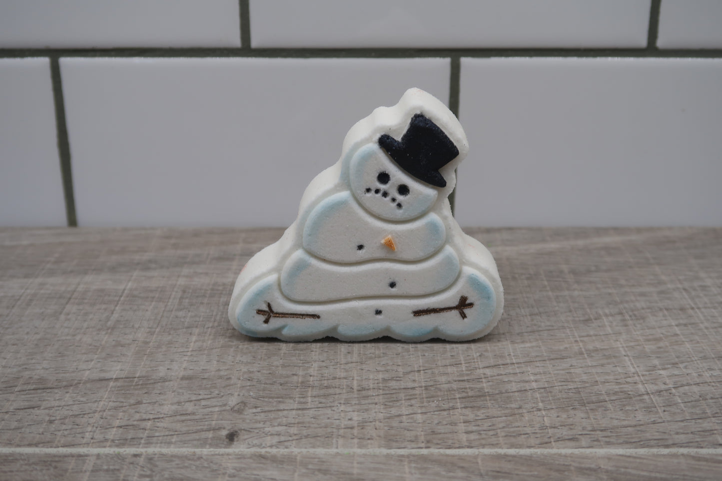 Melted Snowman Bath Bomb Mold